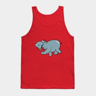 funny hippo for everyone Tank Top